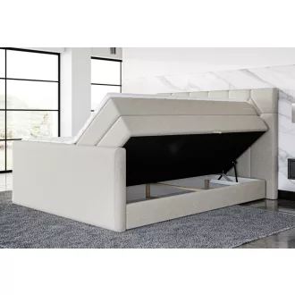 Tomi boxspring ágy ágyneműtartóval 200 X 200