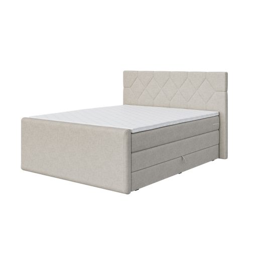 Tomi boxspring ágy ágyneműtartóval 120 X 200