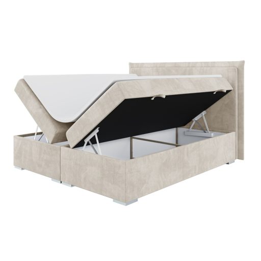 Torien kontinentális ágy ágyneműtartóval 120 X 200