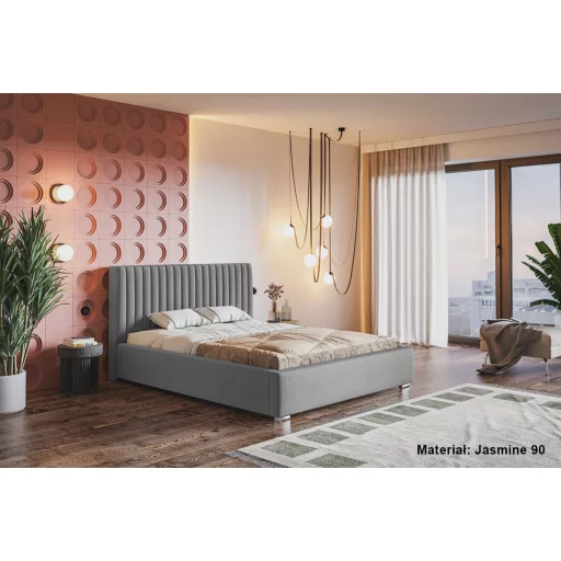 Toscany ágykeret 140 X 200 fekvőfelület, ágyráccsal és ágyneműtartóval