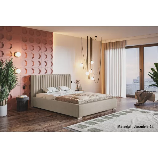 Toscany ágykeret 140 X 200 fekvőfelület, ágyráccsal és ágyneműtartóval
