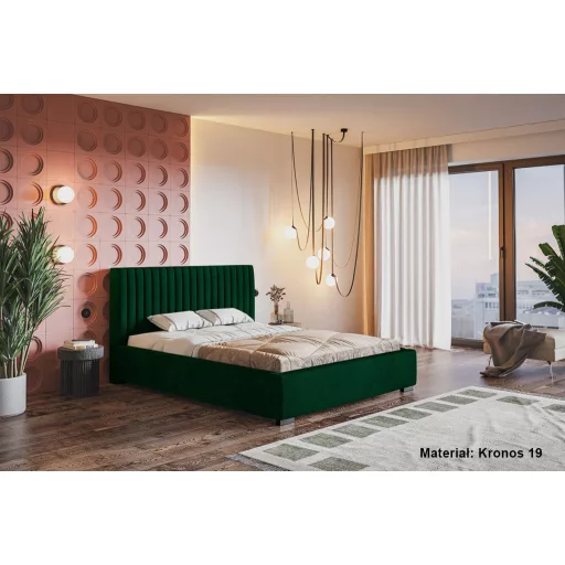 Toscany ágykeret 140 X 200 fekvőfelület, ágyráccsal és ágyneműtartóval