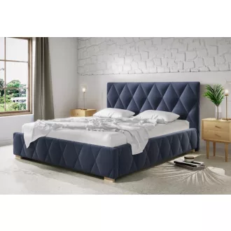  Trivio kárpitozott ágy - 106 cm magas fejvéggel - 80 X 200 fekvőfelület