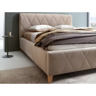   Trivio kárpitozott ágy - 106 cm magas fejvéggel - 80 X 200 fekvőfelület
