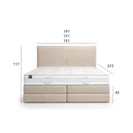   Turi boxspring ágyalap oldalról nyíló ágyneműtartóval160 X 200