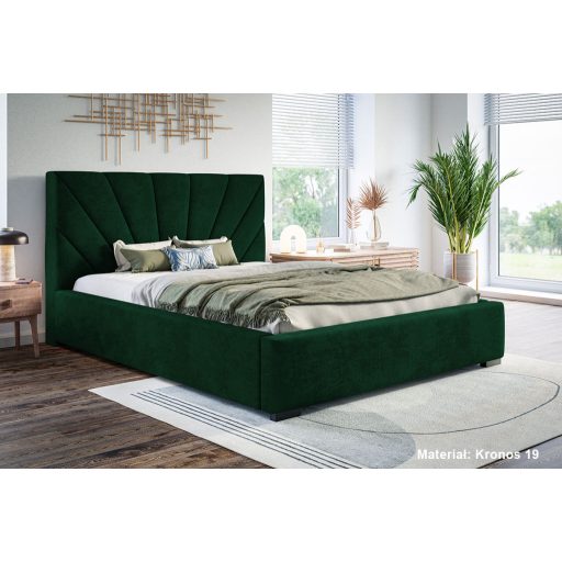 Veszprém ágykeret 200 X 200 fekvőfelület, ágyráccsal és ágyneműtartóval