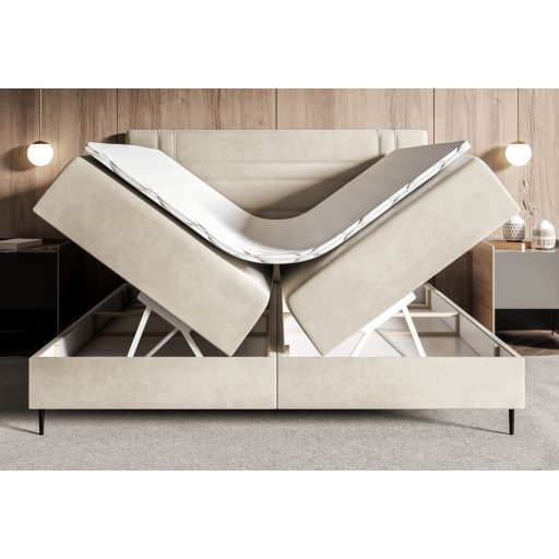 Vilian kontinentális ágy ágyneműtartóval 120 X 200