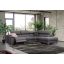 Williams dupla elektromos relax sarokgarnitúra 299 cm X 238 cm - jobbos
