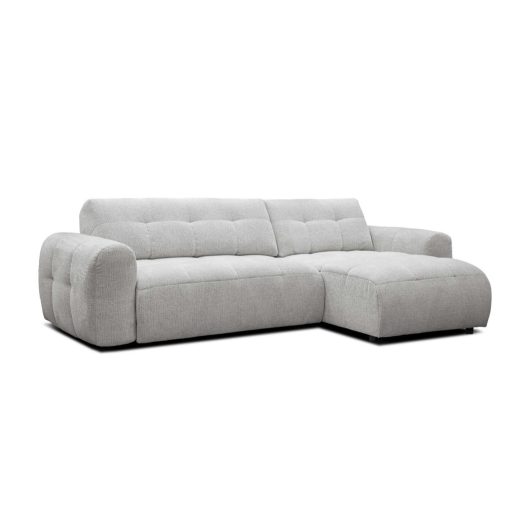 Yoko sarokkanapé elektromosan mélyíthető ülőfelülettel 284 cm x 160 cm - jobbos - ágyneműtartóval