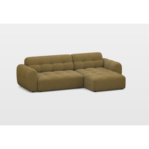 Yoko sarokkanapé elektromosan mélyíthető ülőfelülettel 284 cm x 160 cm - jobbos - ágyneműtartóval