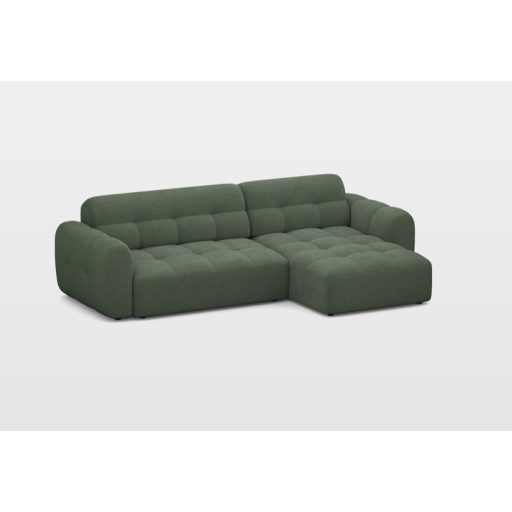 Yoko sarokkanapé elektromosan mélyíthető ülőfelülettel 284 cm x 160 cm - jobbos - ágyneműtartóval