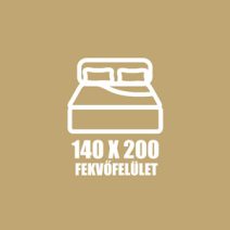 140 X 200 fekvőfelület
