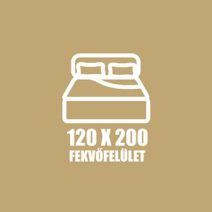 120 X 200 fekvőfelület