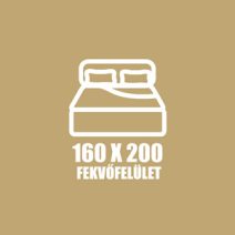 160 X 200 fekvőfelület