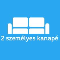 2 személyes kanapé