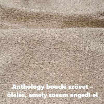 Anthology bouclé szövet – ölelés, amely sosem engedi el
