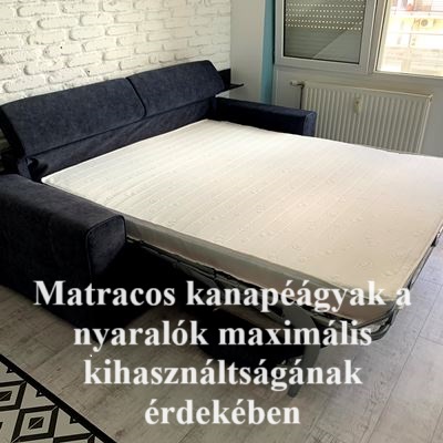 Matracos kanapéágyak a nyaralók maximális kihasználtságának érdekében - tippek és trükkök