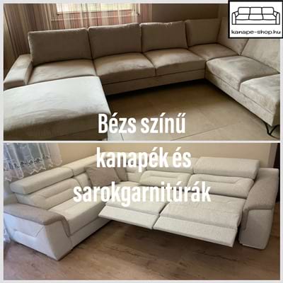 Bézs kanapék és sarokkanapé válogatás | Bézs U Form kanapék | Video