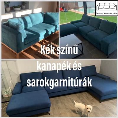 Kék kanapék és sarokkanapé válogatás | Kék U Form kanapék | Video