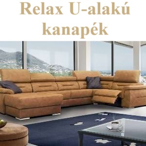 Relax U-alakú kanapé vásárlása