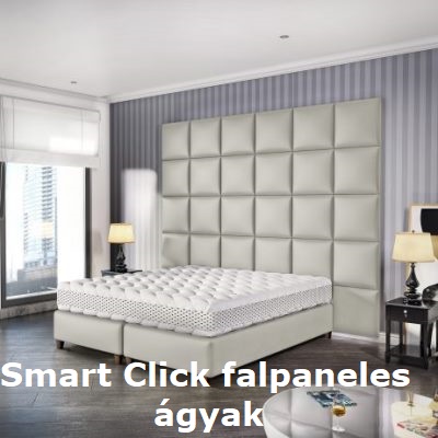 Smart Click falpaneles kárpitozott ágyak