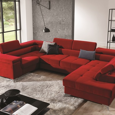 Milyen színű kanapét válasszak? - Piros szín