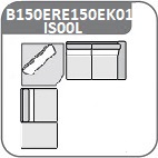 B150R + E150 + EK01 + IS00L / sarok 319/333  x 333/266 bal