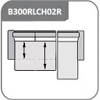 B300RL + CH02R / sarok 297 x 168 jobb