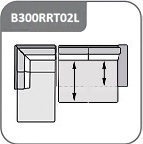 B300RR + T02L / sarok 239 x 298 bal