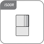 IS00R - háttámlás "sziget" elem (island) jobb