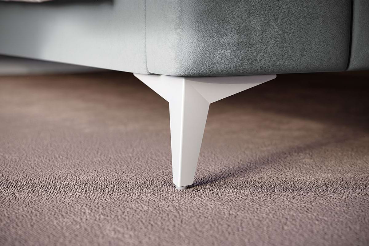 Fehér láb 13 cm magas