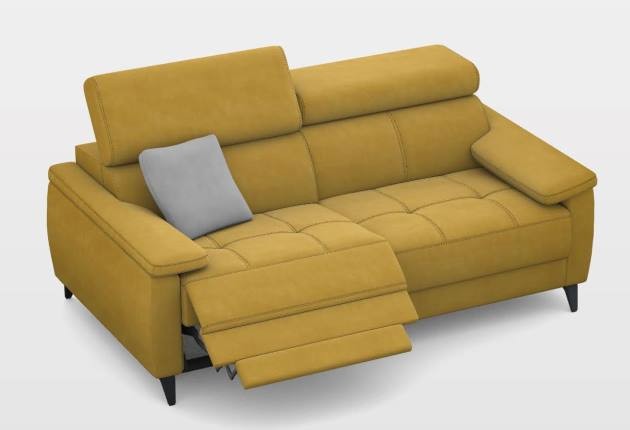 Mona 3 személyes kanapé 2 karral - Elektromos Relax funkció bal oldalon