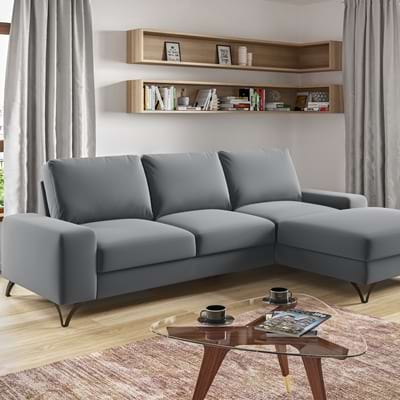 A szürke szín a lakberendezésben - szürke kanapék